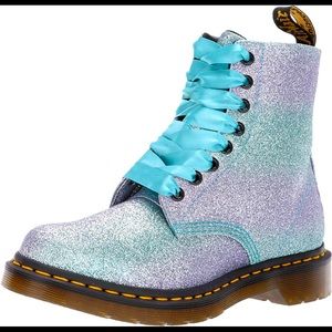 Dr. Martens 1460 Pascal Iridescent Glitter Boot